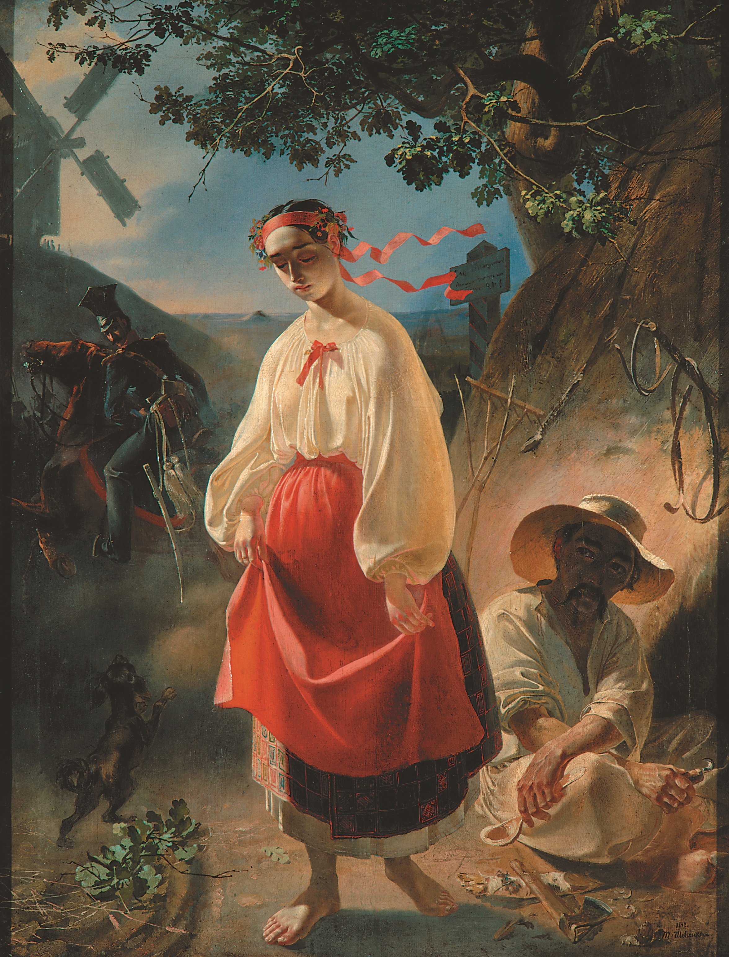 Kateryna, 1842, oil